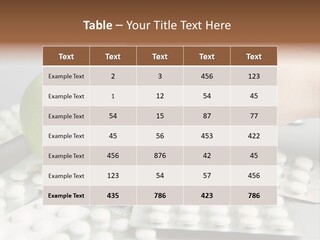 Vitamin Alternative Care PowerPoint Template
