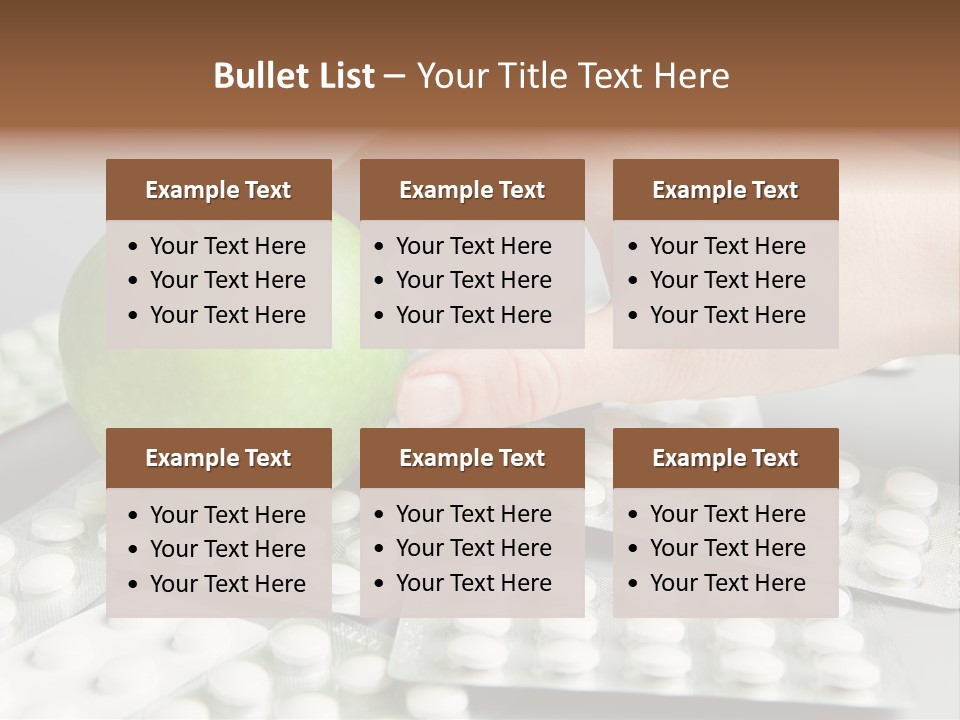 Vitamin Alternative Care PowerPoint Template