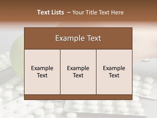 Vitamin Alternative Care PowerPoint Template
