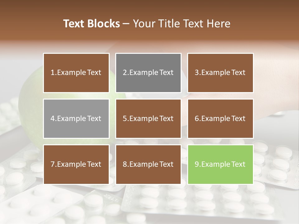 Vitamin Alternative Care PowerPoint Template