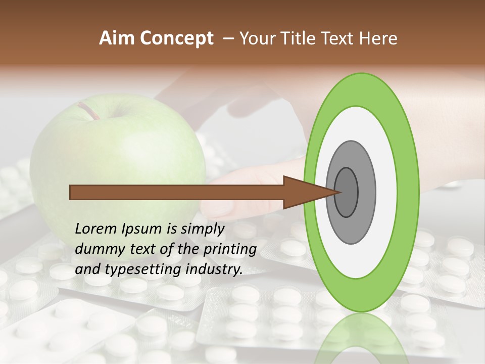 Vitamin Alternative Care PowerPoint Template