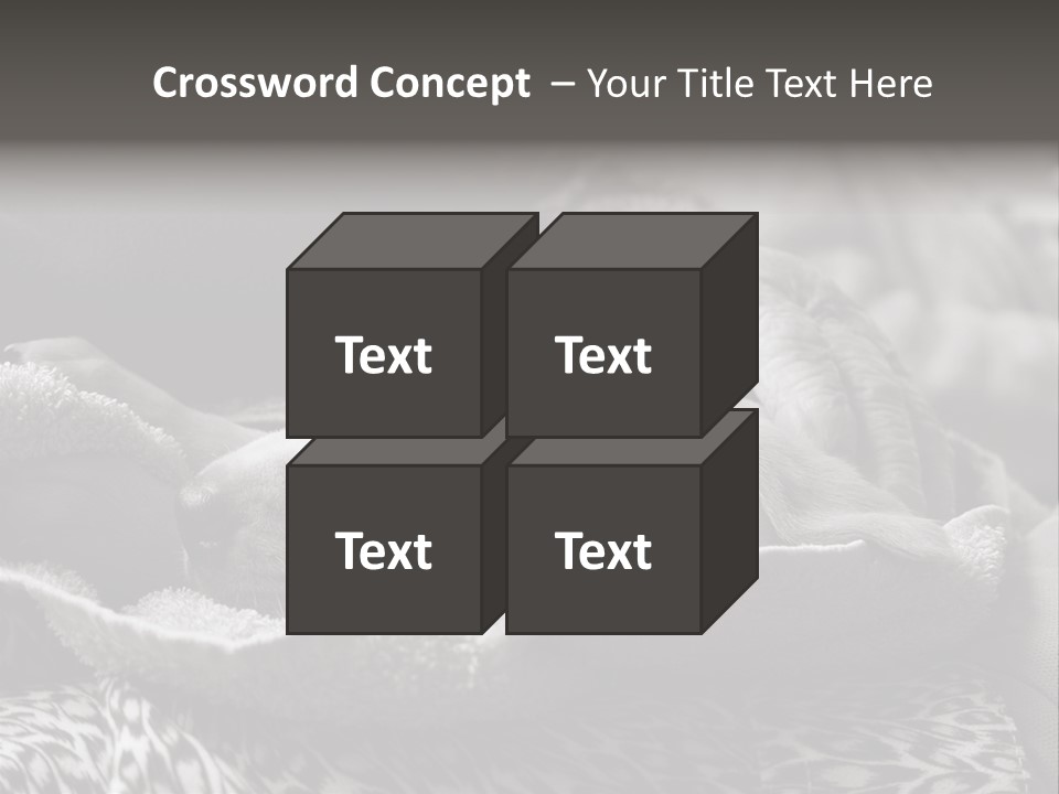 Cute Puppy Home PowerPoint Template