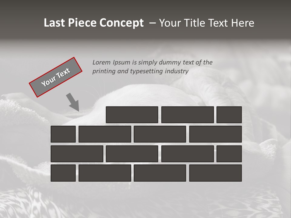 Cute Puppy Home PowerPoint Template