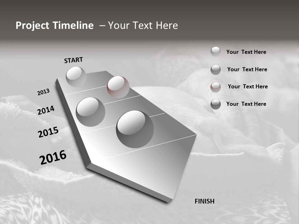 Cute Puppy Home PowerPoint Template