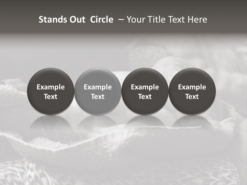 Cute Puppy Home PowerPoint Template