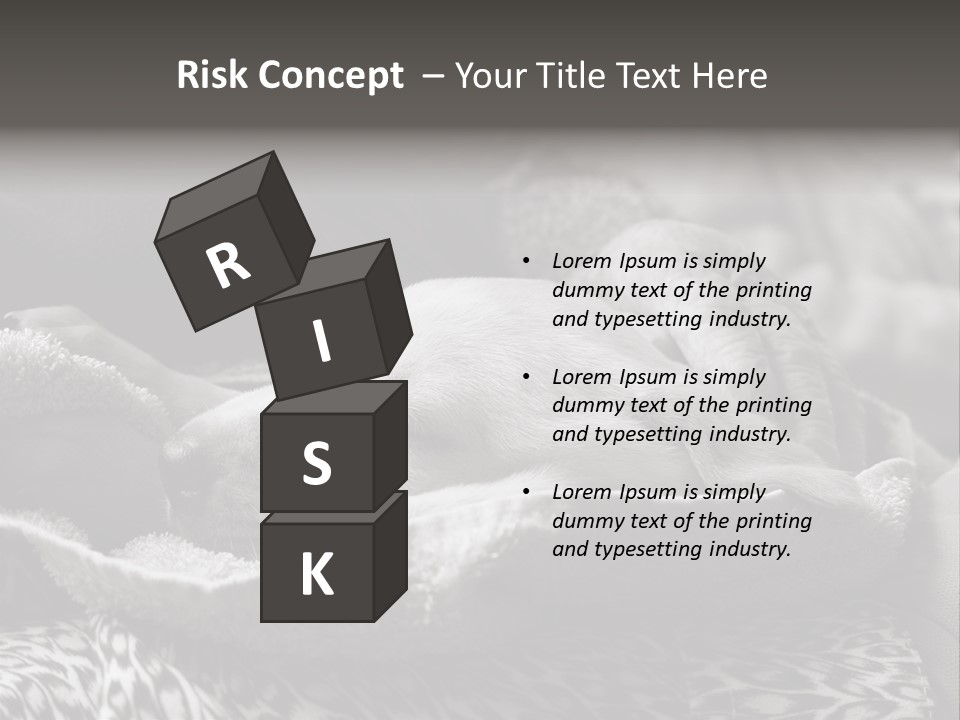 Cute Puppy Home PowerPoint Template