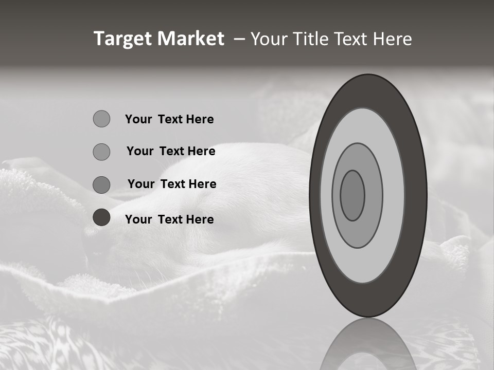 Cute Puppy Home PowerPoint Template