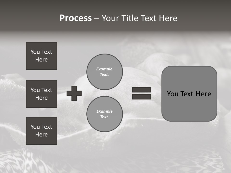 Cute Puppy Home PowerPoint Template