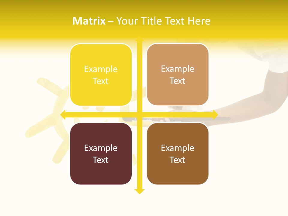 Sunbeam Yellow Imagination PowerPoint Template