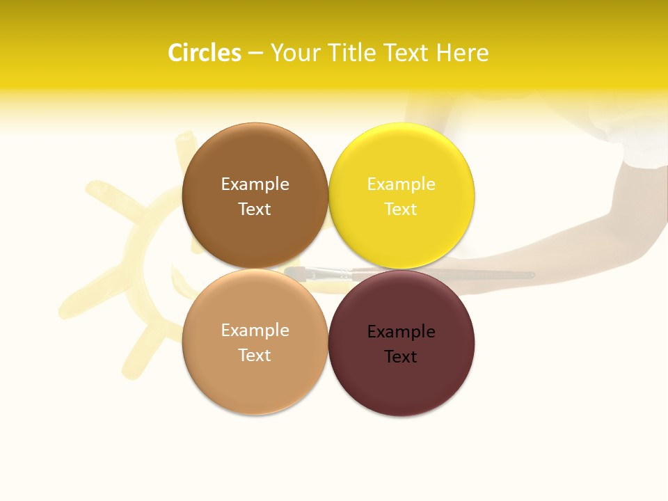 Sunbeam Yellow Imagination PowerPoint Template