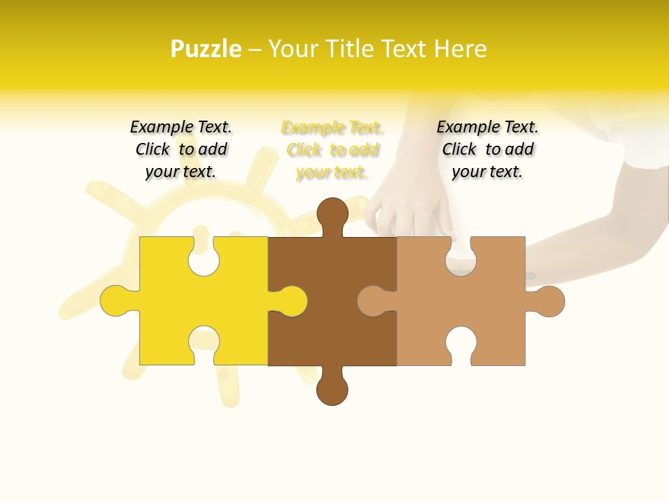 Sunbeam Yellow Imagination PowerPoint Template