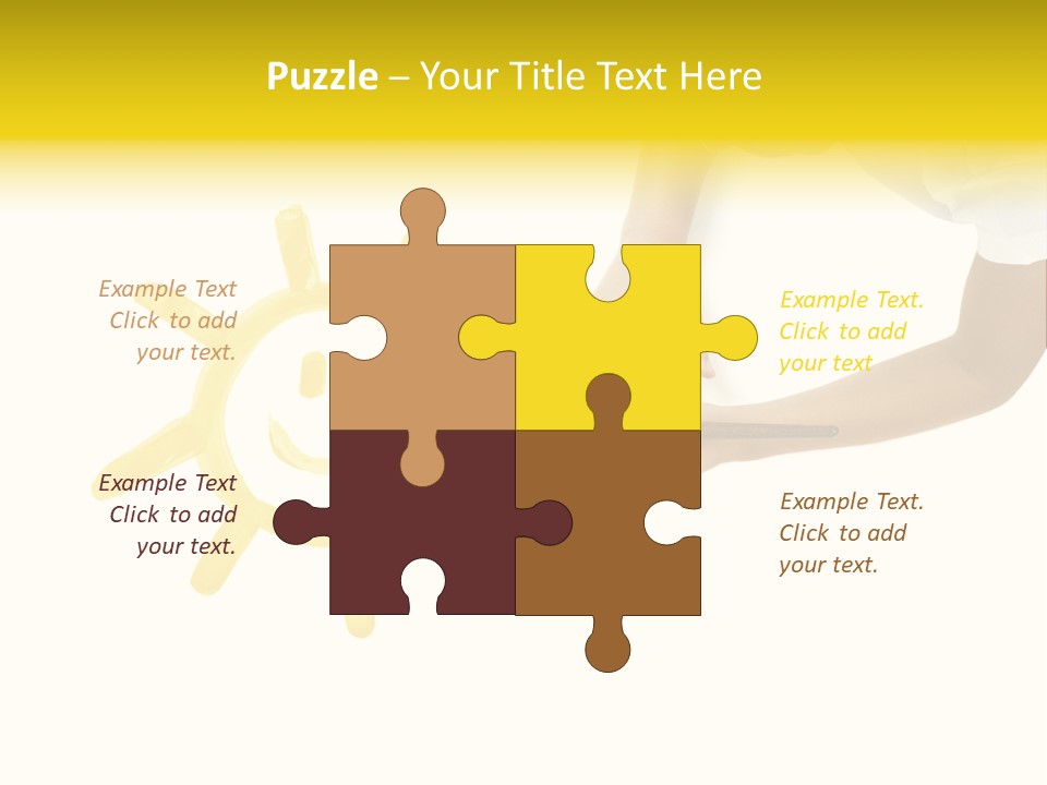 Sunbeam Yellow Imagination PowerPoint Template