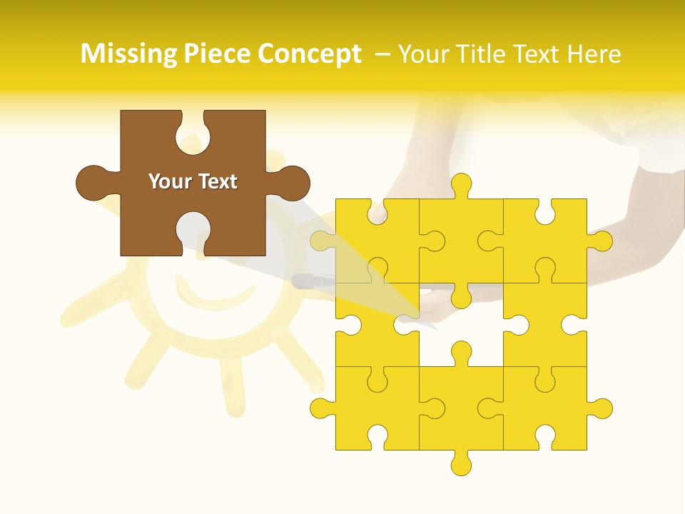 Sunbeam Yellow Imagination PowerPoint Template