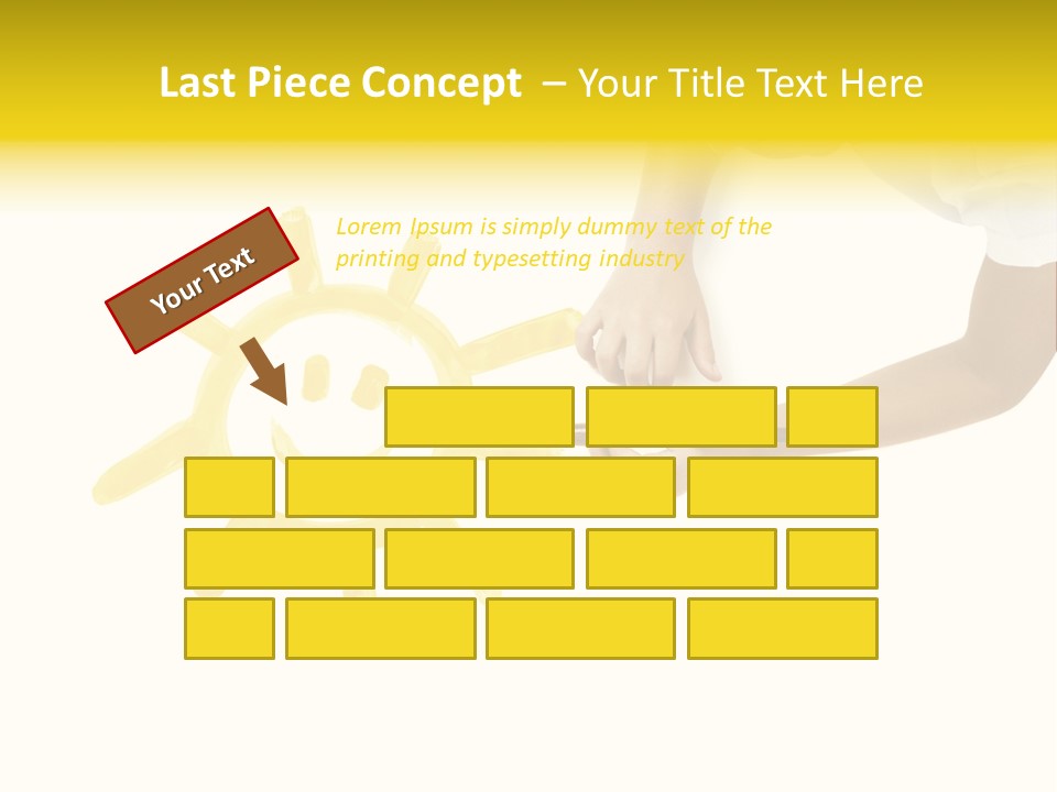 Sunbeam Yellow Imagination PowerPoint Template