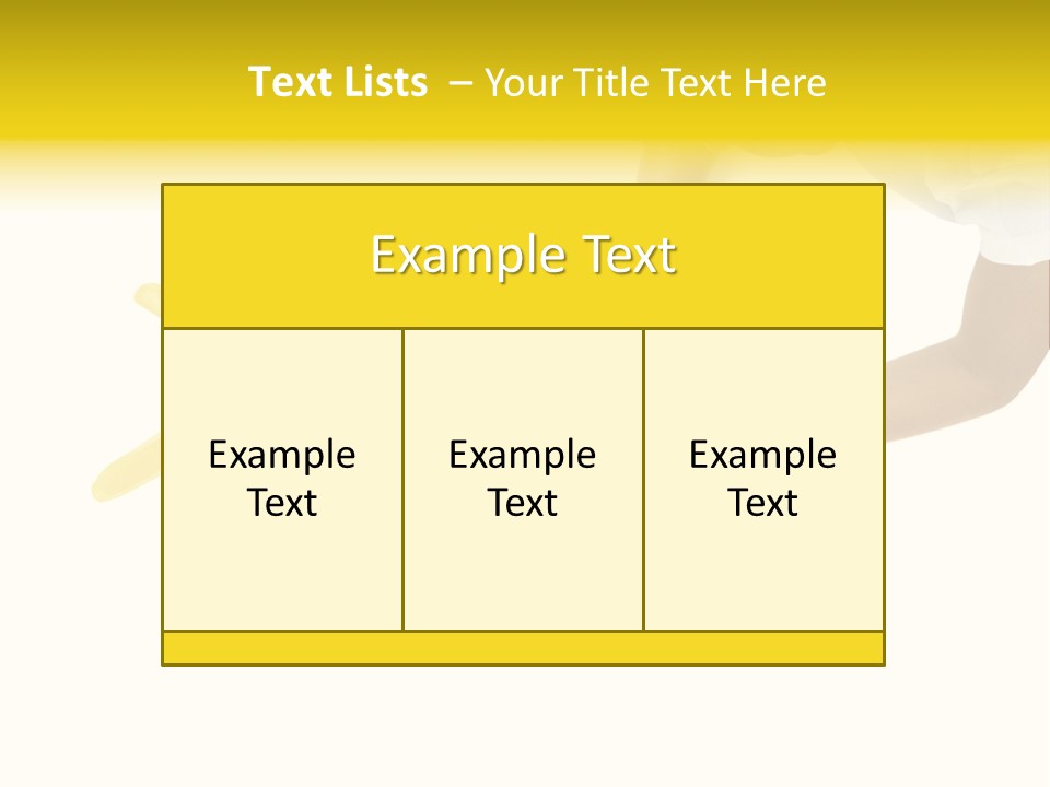 Sunbeam Yellow Imagination PowerPoint Template
