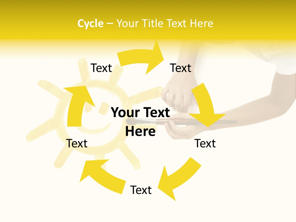 Sunbeam Yellow Imagination PowerPoint Template
