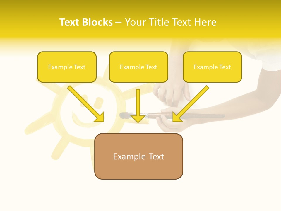 Sunbeam Yellow Imagination PowerPoint Template