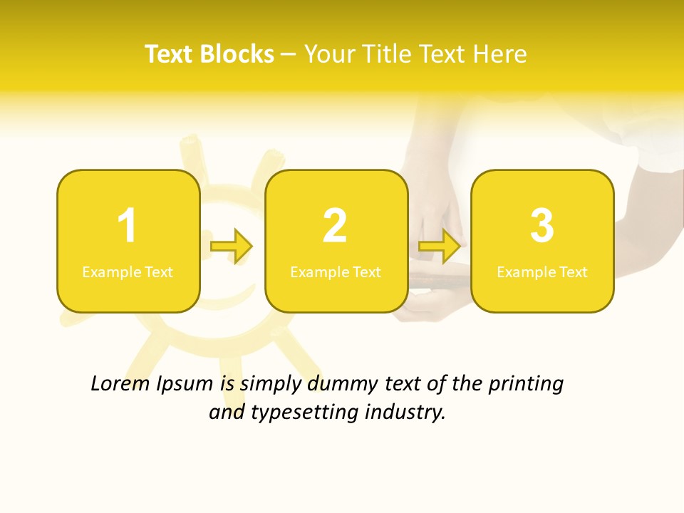 Sunbeam Yellow Imagination PowerPoint Template