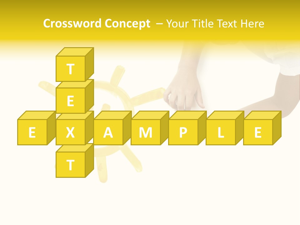 Sunbeam Yellow Imagination PowerPoint Template