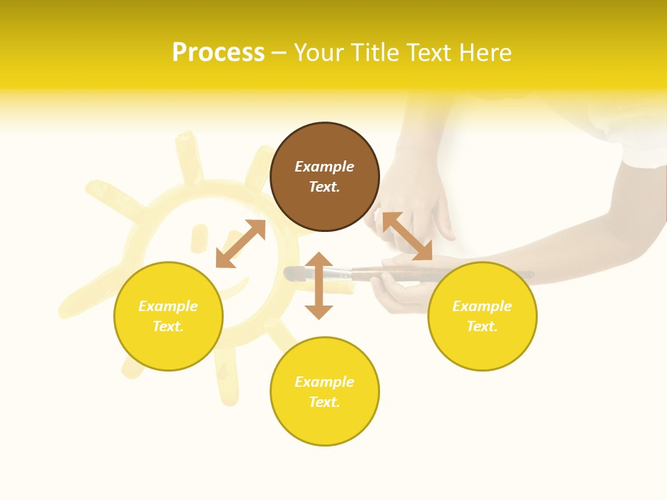 Sunbeam Yellow Imagination PowerPoint Template