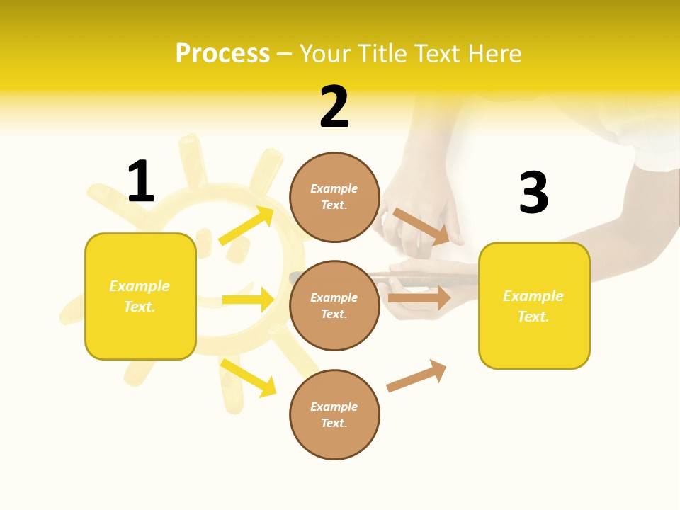 Sunbeam Yellow Imagination PowerPoint Template