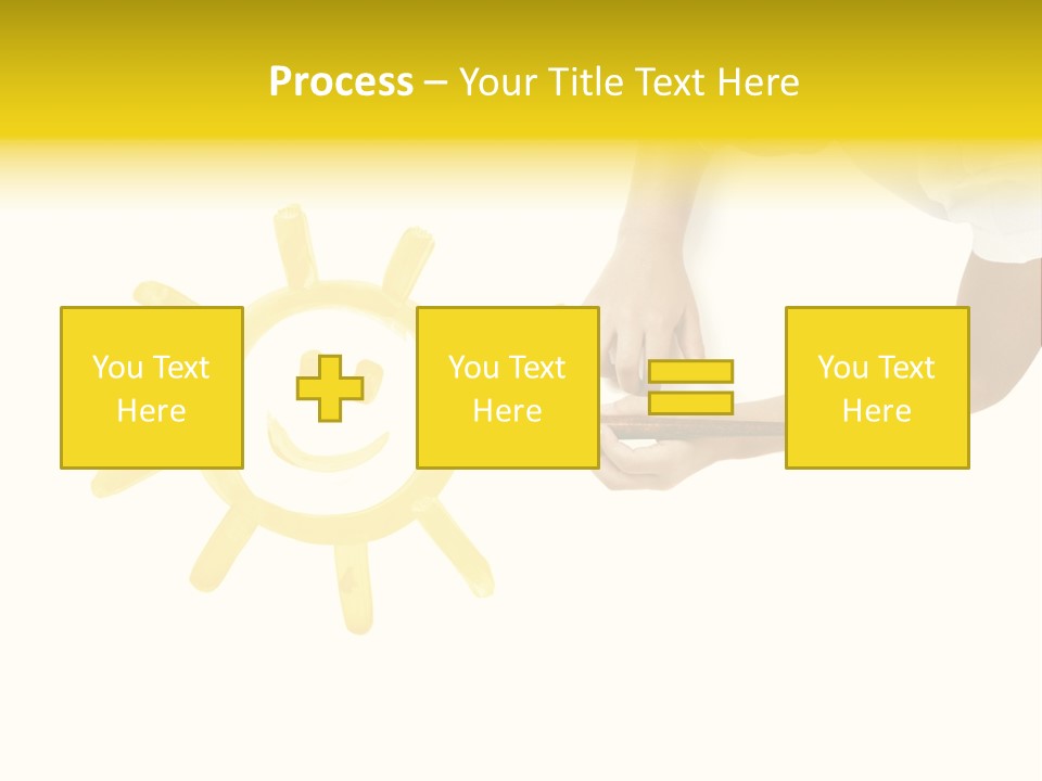 Sunbeam Yellow Imagination PowerPoint Template