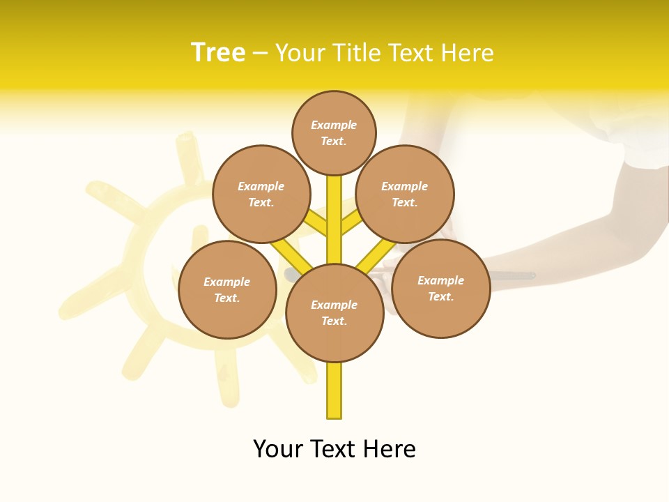 Sunbeam Yellow Imagination PowerPoint Template
