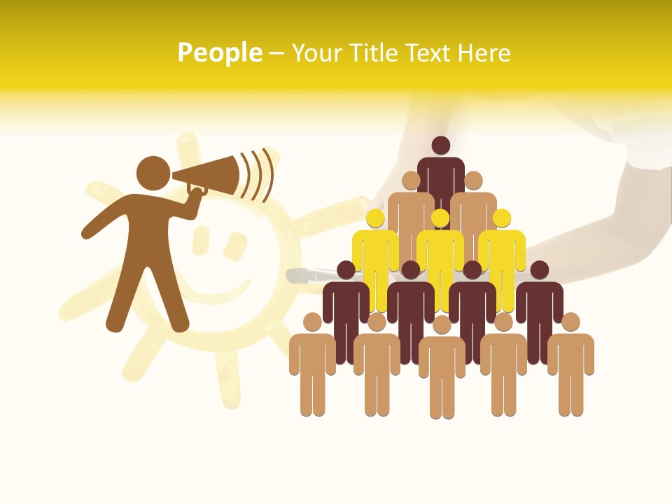 Sunbeam Yellow Imagination PowerPoint Template