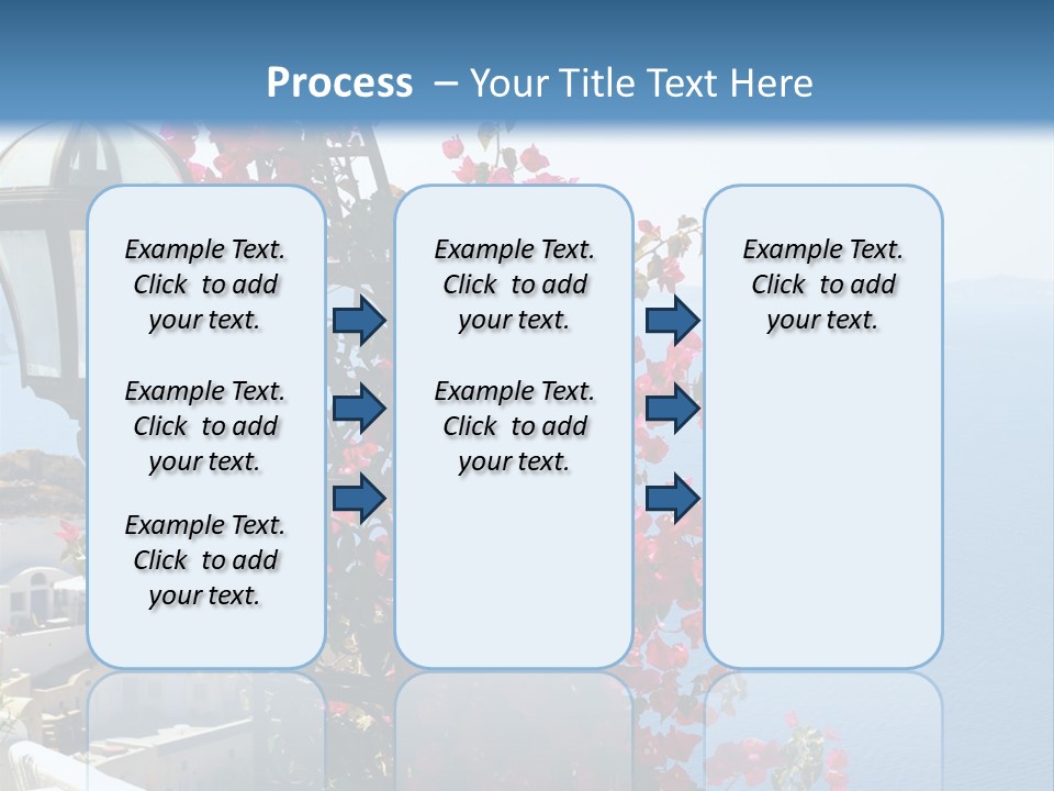 A Lamp Post With Flowers Growing On It PowerPoint Template
