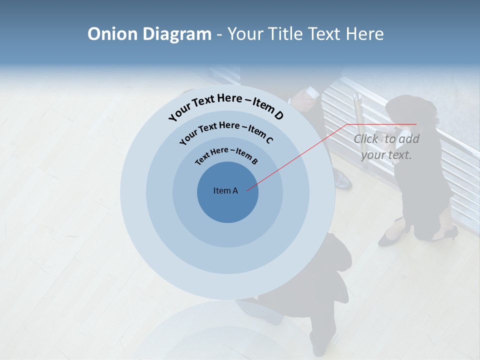 A Group Of People Standing Around A Wooden Floor PowerPoint Template