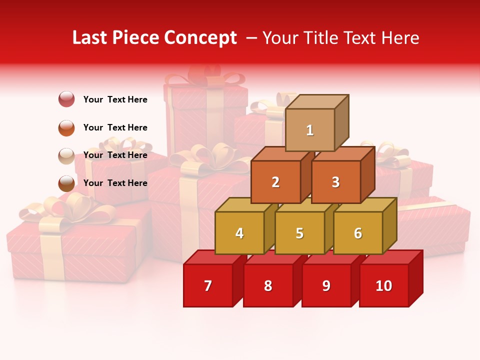 Variation Bottle Healthy PowerPoint Template