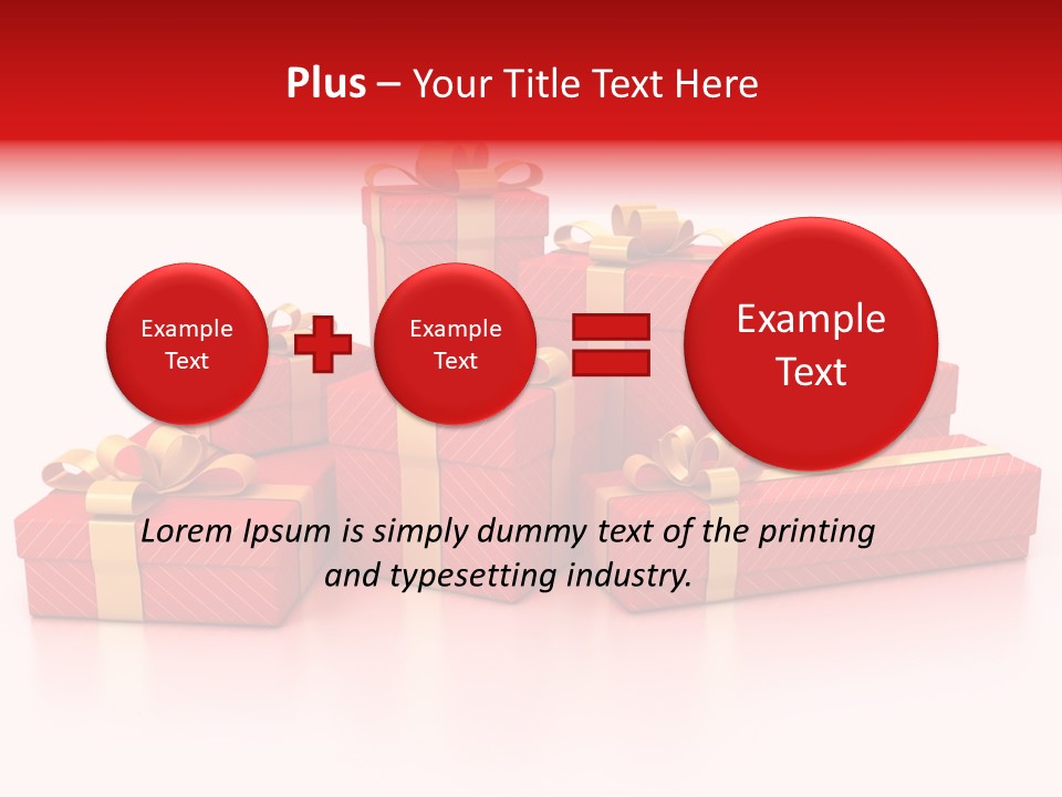 Variation Bottle Healthy PowerPoint Template