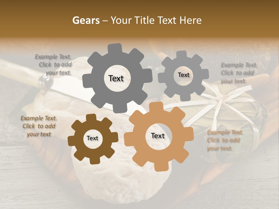 Variation Bottle Healthy PowerPoint Template