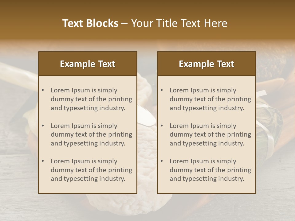 Variation Bottle Healthy PowerPoint Template