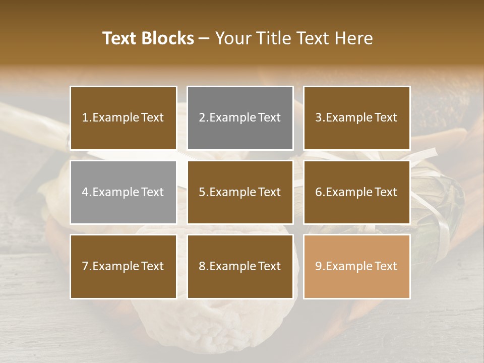 Variation Bottle Healthy PowerPoint Template