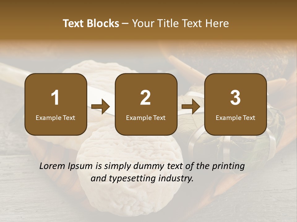 Variation Bottle Healthy PowerPoint Template