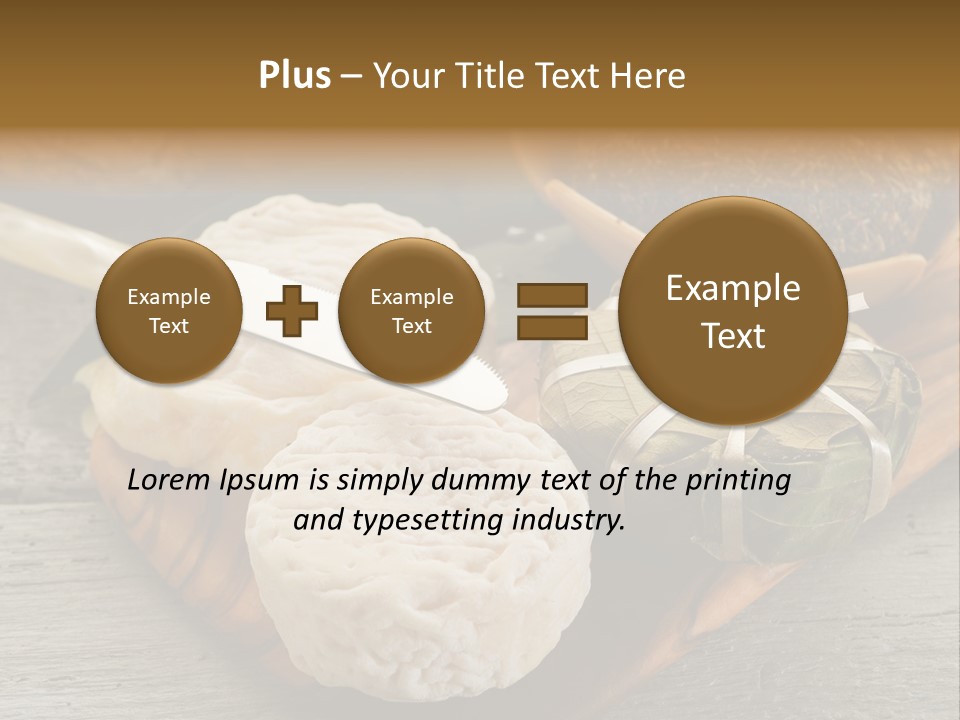 Variation Bottle Healthy PowerPoint Template