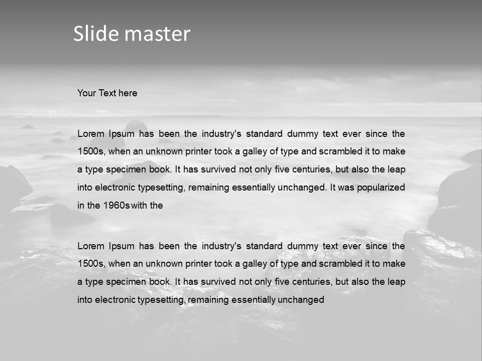 Tallinn Old Gulf PowerPoint Template