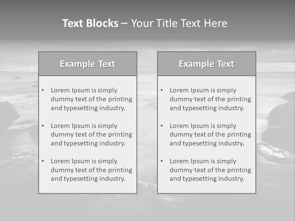 Tallinn Old Gulf PowerPoint Template