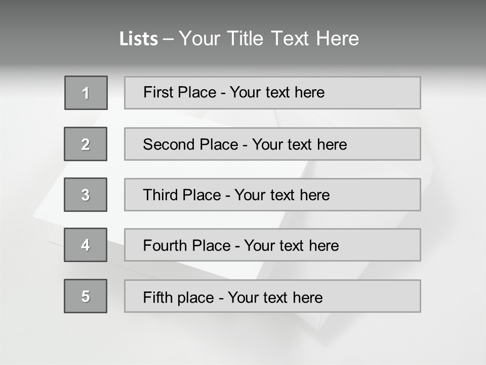 Greeting Envelope Card PowerPoint Template
