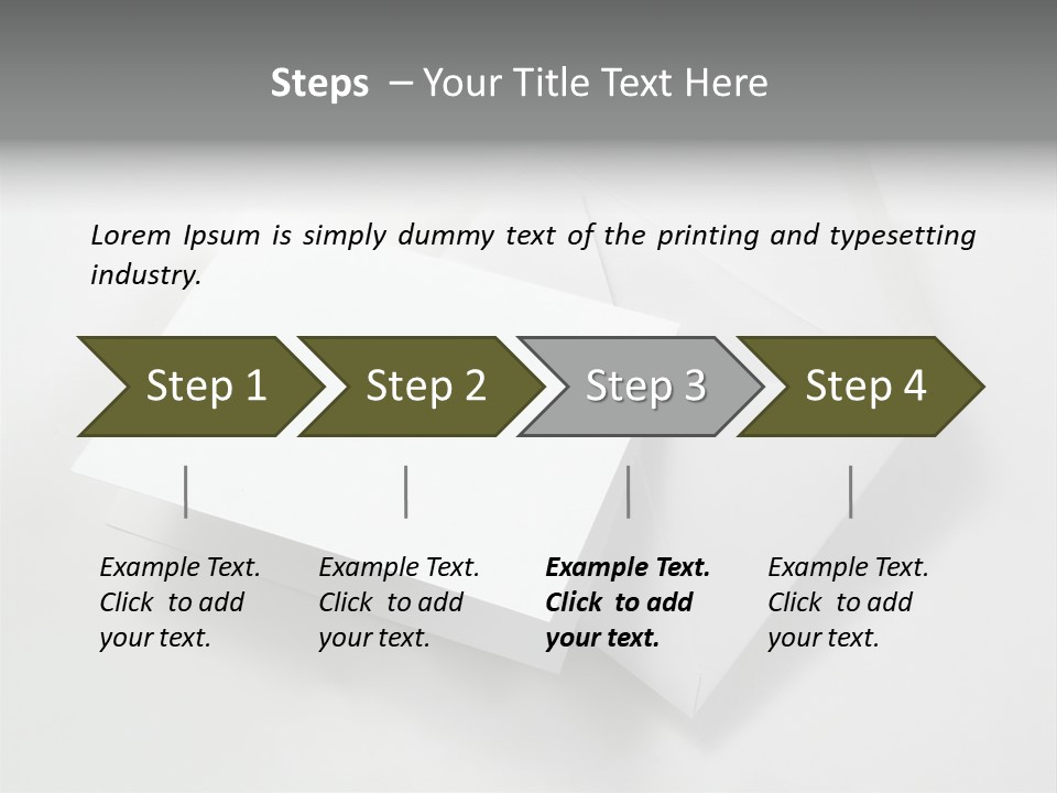 Greeting Envelope Card PowerPoint Template