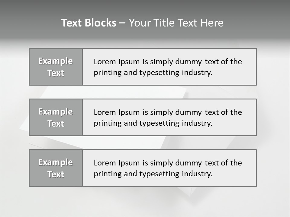Greeting Envelope Card PowerPoint Template