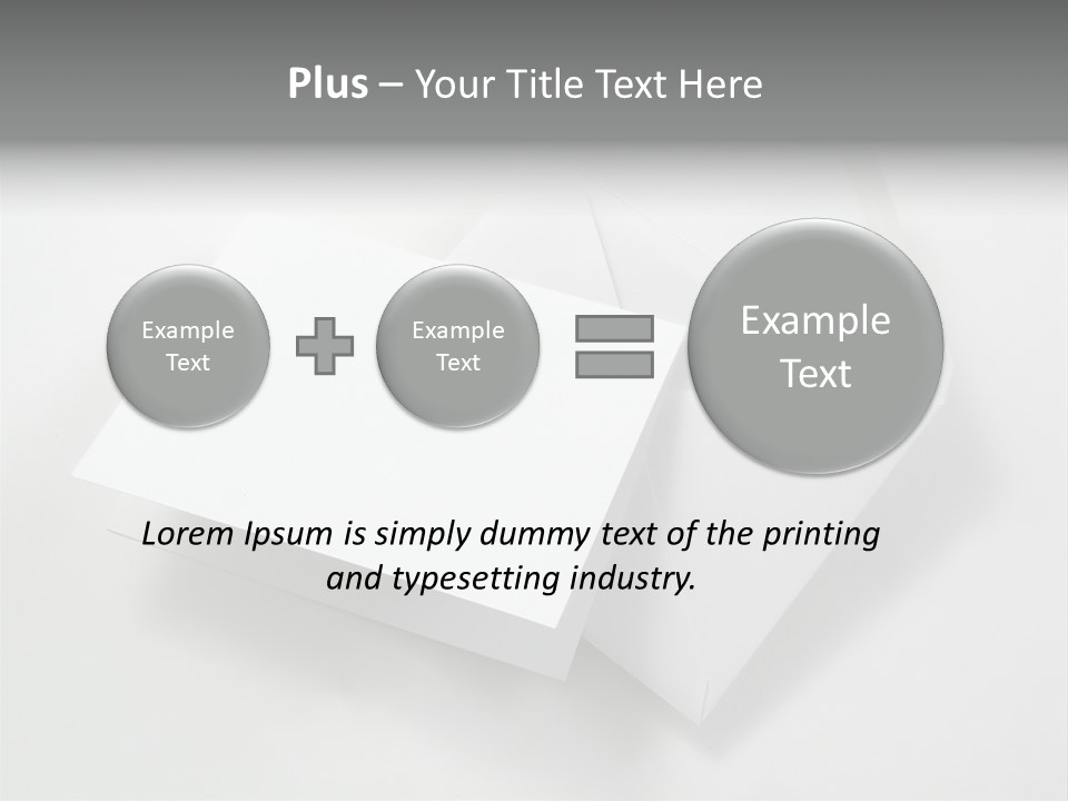 Greeting Envelope Card PowerPoint Template