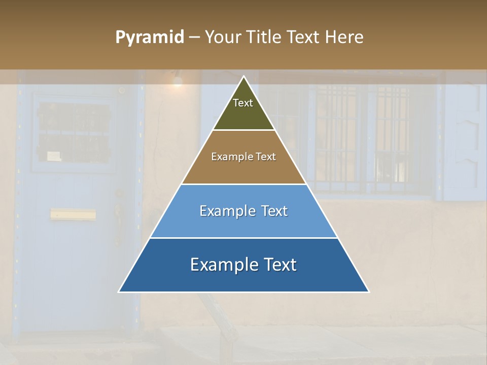 Western Tower Handrail PowerPoint Template