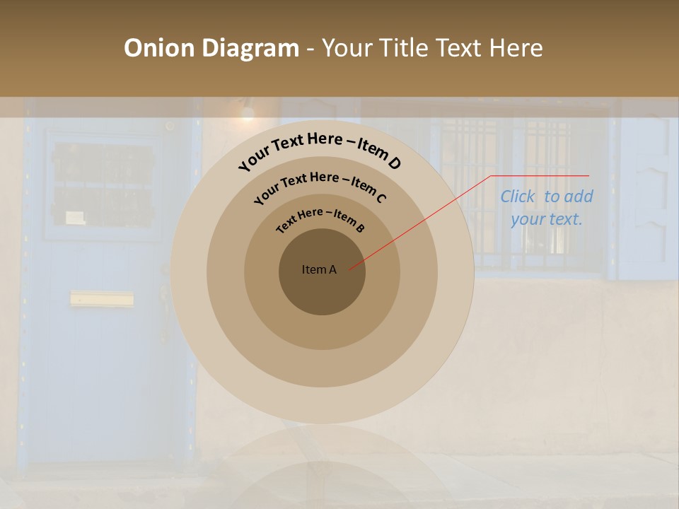 Western Tower Handrail PowerPoint Template