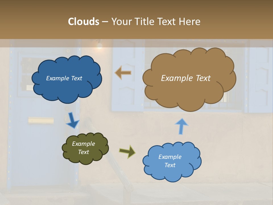 Western Tower Handrail PowerPoint Template