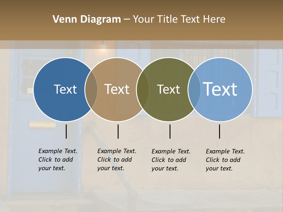 Western Tower Handrail PowerPoint Template