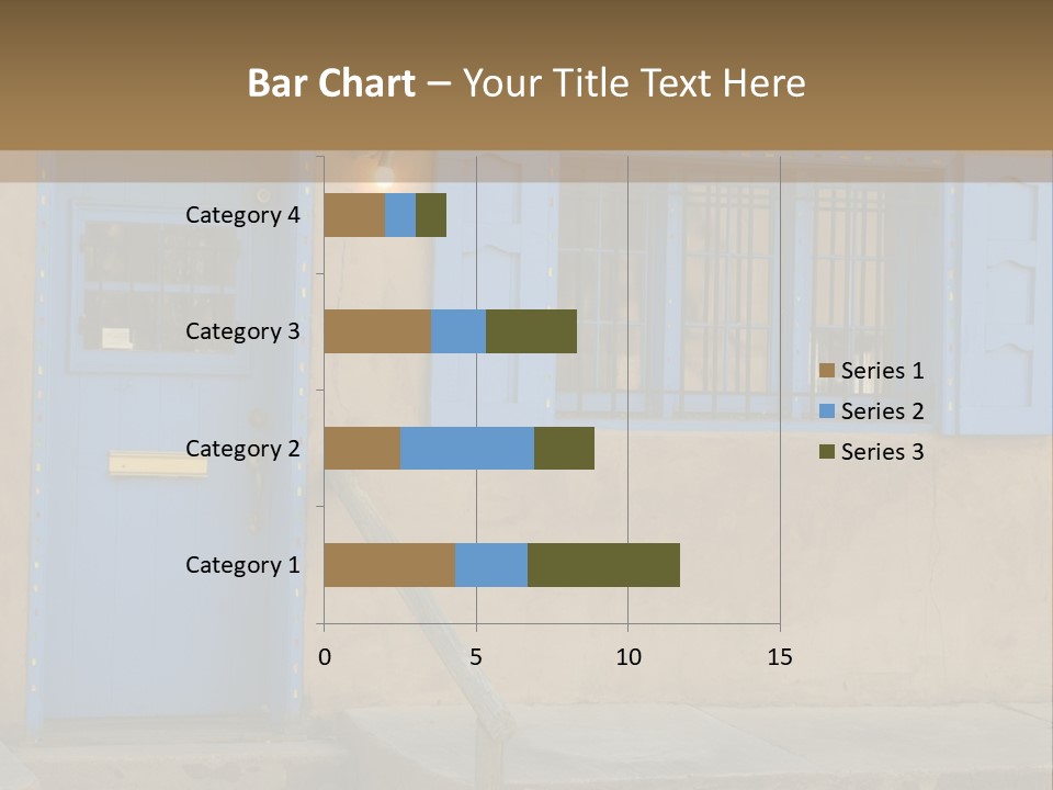 Western Tower Handrail PowerPoint Template