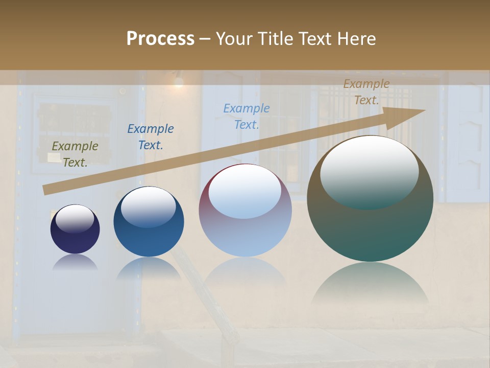 Western Tower Handrail PowerPoint Template