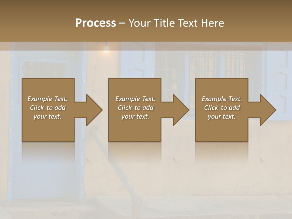 Western Tower Handrail PowerPoint Template